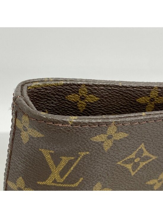 Louis Vuitton Pre-Owned Luco Handbag Monogram Canvas Tote  Louis Vuitton Tote Monogram Luco Brown